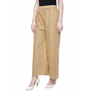                       Riya Party wear rayon checken palazzo palnt                                              