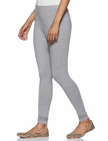 Sant Heartland Pure Cotton Churridar Legging-COLOR- (Grey) Pack of 1 Free Size