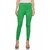 Sant Heartland Pure Cotton Churridar Legging-COLOR- (Grass Green) Pack of 1 Free Size
