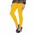 Sant Heartland Pure Cotton Churridar Legging-COLOR- (Haldi- Yellow) Pack of 1 Free Size