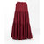 SILK ROUTE London Red Pear Boho Gypsy Full Length Skirt For Women Height of 54 inches
