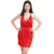 You Forever Women's Red Satin Nightwear