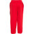Haoser Red Color Pure Cotton Track Pant Pajama Lowers with Soft Elasticated And drawstring waist for Boy and Girl Pack of 1
