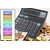 Financial and Business Office Calculator with Large LCD Display and Acrylic Protected Mirror Buttons(Black)-512GC