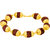 Dare by Voylla Traditional Gold Plated Faux Rudraksha Bracelet