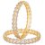 Voylla Brass Gems Embellished Bangles