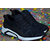 Swazile Men Black Light Weighted Sport Shoes