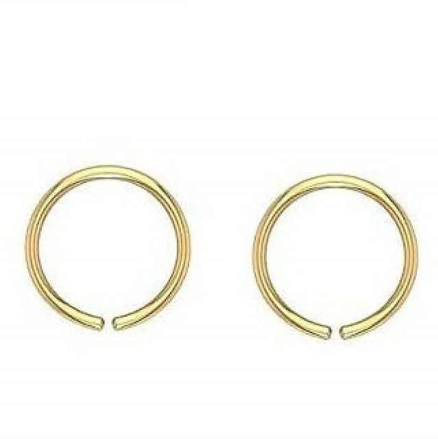 Buy 18k Gold Nose Ring Indian Solid Gold Nose Hoop Gold Nostril Solid Gold  Nose Ring Indian Gold Nose Ring-rajasthani Gold Nose Ring Online in India -  Etsy