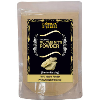 Donnara Organics 100% Natural Multani Mitti Powder(150 gms)