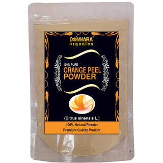                       Donnara Organics 100% Natural Orange Peel Powder(150 gms)                                              