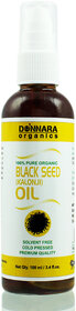 Donnara Organics Premium Black Seed(Kalonji) oil- 100% Pure & Natural(100 ml)