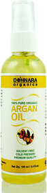 Donnara Organics Premium Argan oil- 100% Pure & Natural(100 ml)