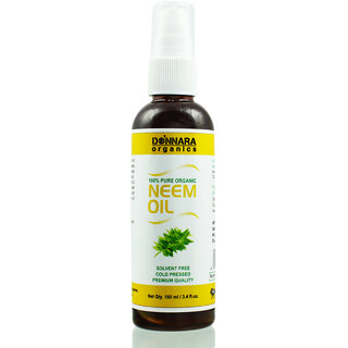 Donnara Organics Premium Neem oil- 100% Pure & Natural(100 ml) Donnara Organics Premium Neem oil- 100% Pure & Natural(100 ml)