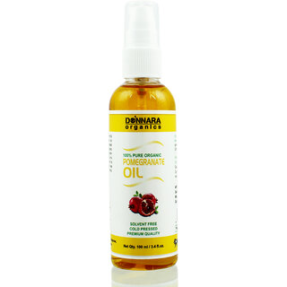 Donnara Organics Premium Pomegranate oil- 100% Pure & Natural(100 ml) Donnara Organics Premium Pomegranate oil- 100% Pure & Natural(100 ml)