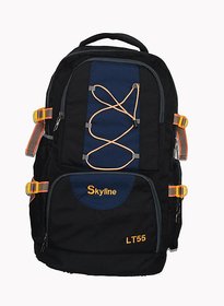 Skyline Hiking/Trekking/Traveling/Camping Backpack Bag Rucksack Unisex Bag with (Blue)