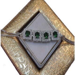                       Emerald Bracelet With Natural Panna Stone Astrological  Lab Certified                                              