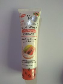 yc whitening face wash papaya extract 100ml