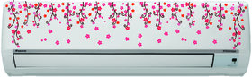 Decor Villa AC Sticker Wall Sticker Split Air Conditioner Sticker (Multicolour, Standard Size)