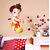 Decor Villa Hanuman ji Wall Sticker For Living Room(PVC Vinyl,Size-58 cm x 30 cm)