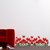 Decor Villa Red Rose Wall Sticker  Decal (PVC Vinyl,Size -91 cm X 25 cm)