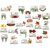 Decor Villa Switch Board Wall Sticker - Set Of 23