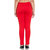 Cliths Women's Active Yoga Lounge Sweat Pants with Pockets| Red Cotton Track Pants for Women