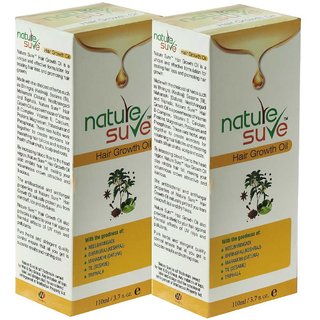                       Nature Sure Hair Growth Oil for Men  Women - 2 Packs (110ml Each)                                              