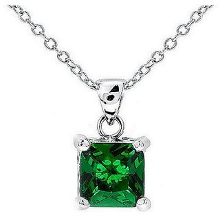 Buy Ceylonmine Emerlad Panna pendant 7.25 Ratti Natural Stone Pendant Silver Plated For Astrological Purpose Online Get 67 Off