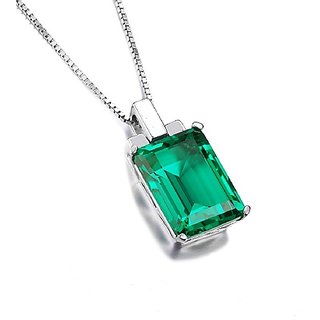 Lab Certified Original Pannat pendant unheated Emerald stone Silver Plated Pendant For Astrological Purpose By ceylonmine Lab Certified Original Pannat pendant unheated Emerald stone Silver Plated Pendant For Astrological Purpose By ceylonmine