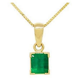                       5.25 Ratti emerald/Panna Pendant Precious Stone  Original Gemstone Pendnat For Unisex By ceylonmine                                              