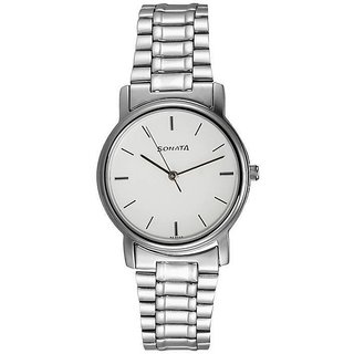 Buy Sonata Quartz Grey Round Men Watch Ng7982pp02j Online 619 From Shopclues