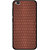 Cellmate Luxurious Checks Pattern Designer Soft Silicone Mobile Back Case Cover For Redmi Go - Brown