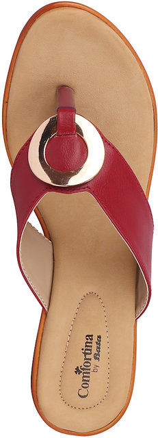 Bata Women Red Sandals - Buy Bata Women Red Sandals Online at Best Price -  Shop Online for Footwears in India | Flipkart.com