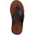Bata Mens Brown Casual Slip On Sandals 