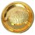 Vastu Feng Shui Metal Turtle Tortoise Plate for Good Luck, 4-inch (Gold)