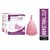Securteen Reusable Menstrual Cup for Women Pad Free Periods with No Rashes, Leakage or Odour -Small(23ml)
