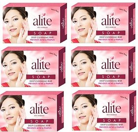 Alite acne pimple soap (pack of 6 x 75 g)