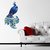 Decor Villa Peacock Wall Sticker  Decal (PVC Vinyl,Size -58 cm x 30 cm)