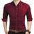 Singularity Products Premium Trendy Checkered Shirt For Men In Maroon
