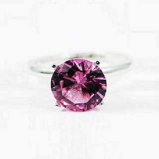                       Original  Natural Stone Pink sapphire 7.25 Carat  Gold Plated Ring  For Unisex By CEYLONMINE                                              