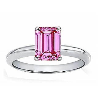                       Lab Certified Stone Pink sapphire silver Plated Ring For Astrological Purpose By CEYLONMINE                                              