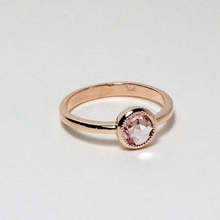 Pink sapphire 7.25 Ratti gold Plated Ring Original  Natural Stone Pink sapphire Ring By CEYLONMINE