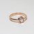 Pink sapphire 7.25 Ratti gold Plated Ring Original  Natural Stone Pink sapphire Ring By CEYLONMINE
