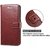 Flip Cover for Vintage Look Leather Flip Wallet Case for Honor 7X (Brown, Dual Protection)