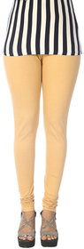 Aadikart Womens Biege Cotton Leggings M
