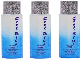 Omsr Cool Blue Spray perfume for unisex combo of three 40 ml3