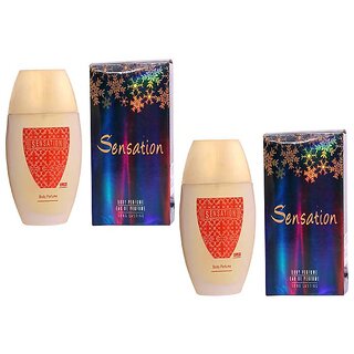 Omsr Sensetion Spray perfume for men combo of two 100 ml2