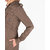 SILK ROUTE London Teak Brown Full Front Open Urban Viscose Abaya Maxi Dress Jilbab For Women Height 5'6 inch, Jilbab Length 58 inch