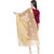 A R SILK Golden Color Fancy Vanarsi Silk Dupattas & Chunnis