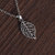 925 Sterling Silver Leaf Shape Pendant